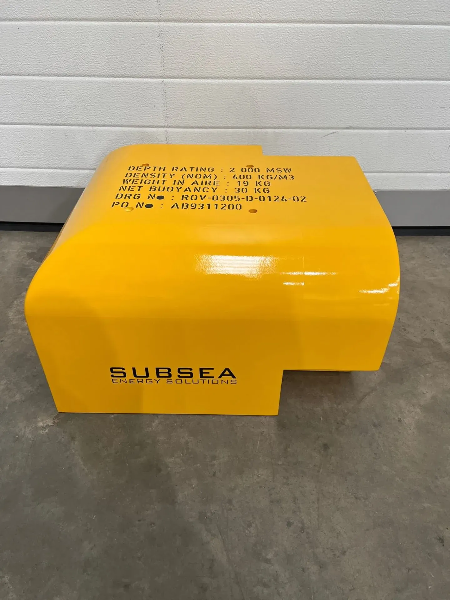 Subsea Utility Module SUB-BUOY-SBM™ Subsea Buoyancy Modules | Subsea Energy Solutions